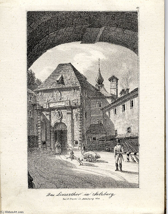 Die Zwölf Stadt-thore Salzburgs — Friedrich Loos