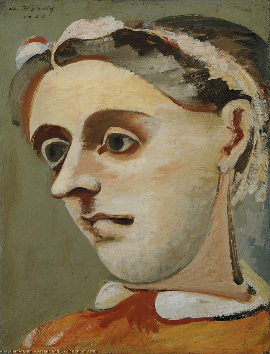 Portrait Of Akabi — Arshile Gorky