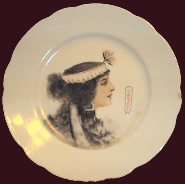 Plate 'egyptian Queen' — Sergey Solomko