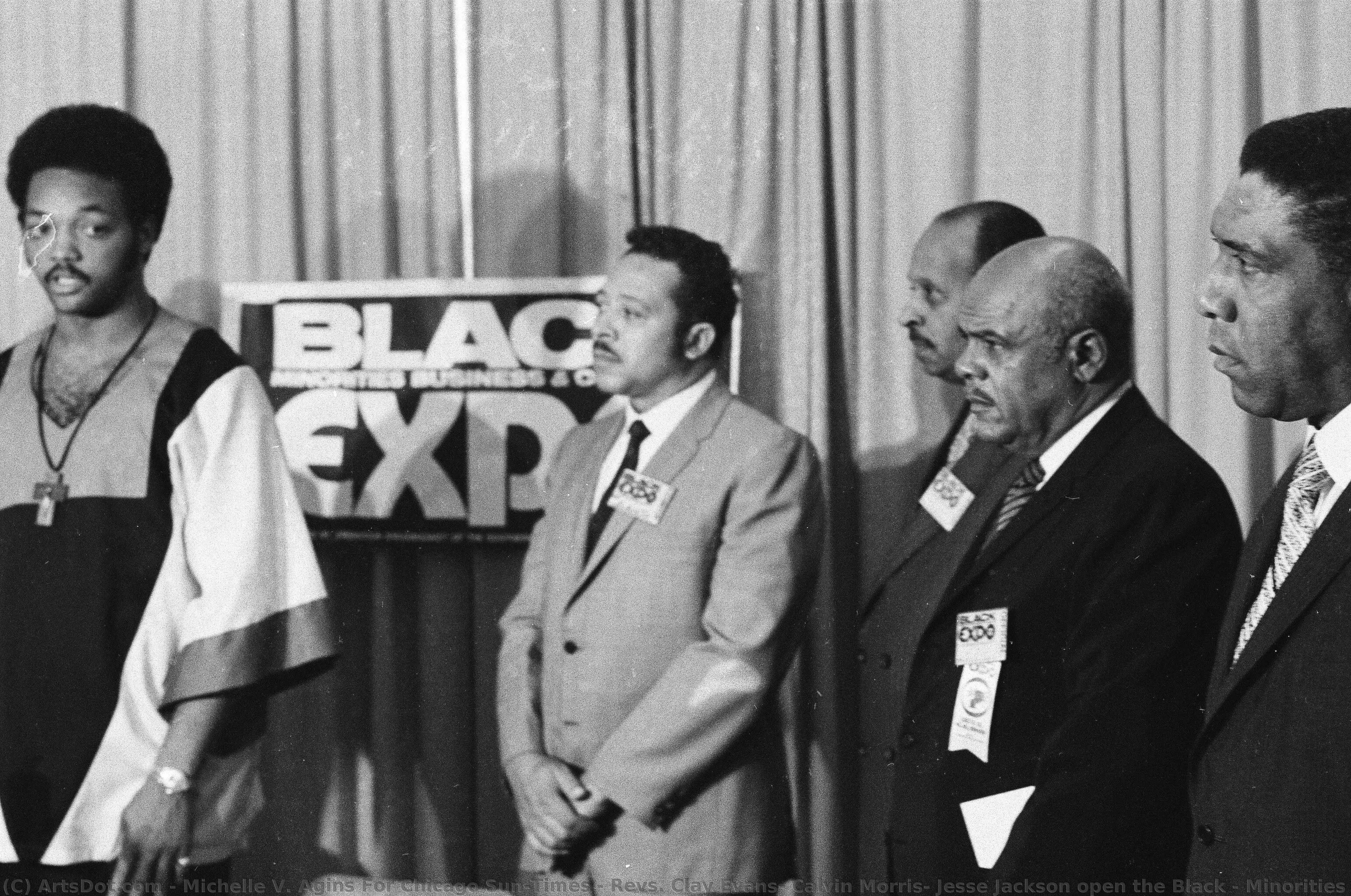 Revs. Clay Evans, Calvin Morris, Jesse Jackson Open The Black & Minorities Business & Cultural Expo — Michelle V. Agins