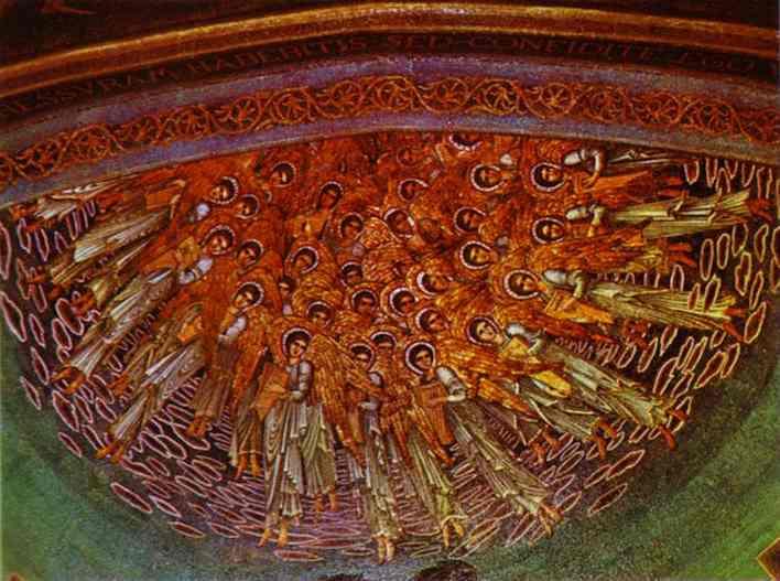A View Of The Mosaic In St Paul's American Church In Rome — Edward Coley Burne-jones