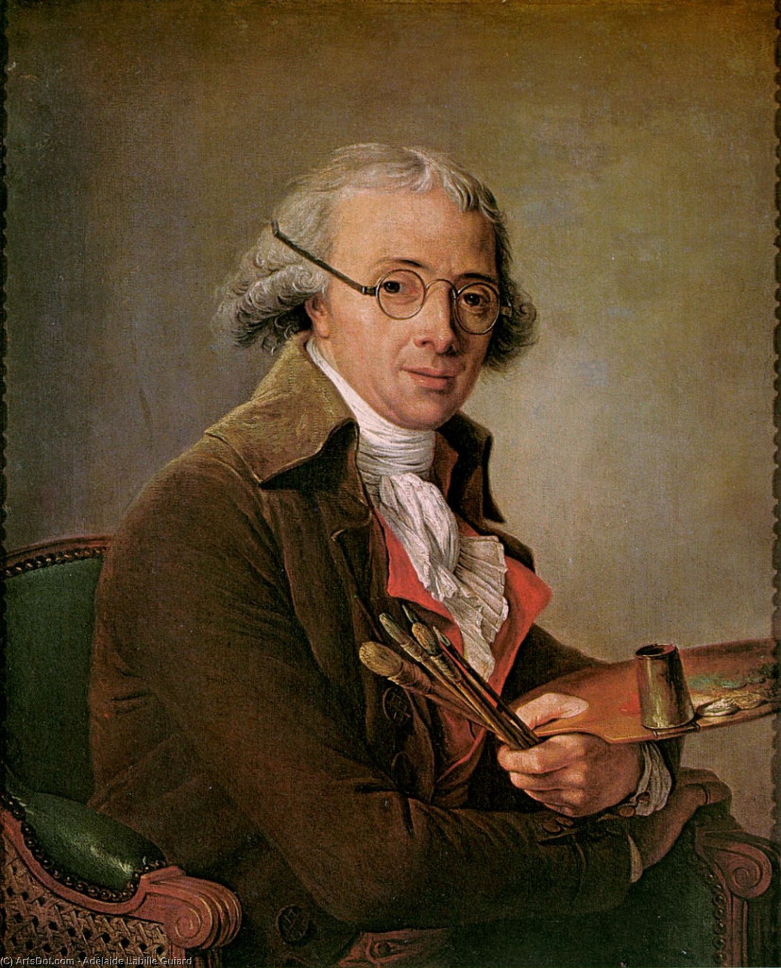 Portrait Of Francois Andre Vincent — Adélaide Labille Guiard