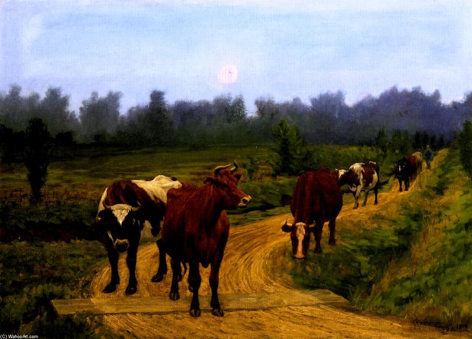 Evening, Into The Barn — Уильям Трего