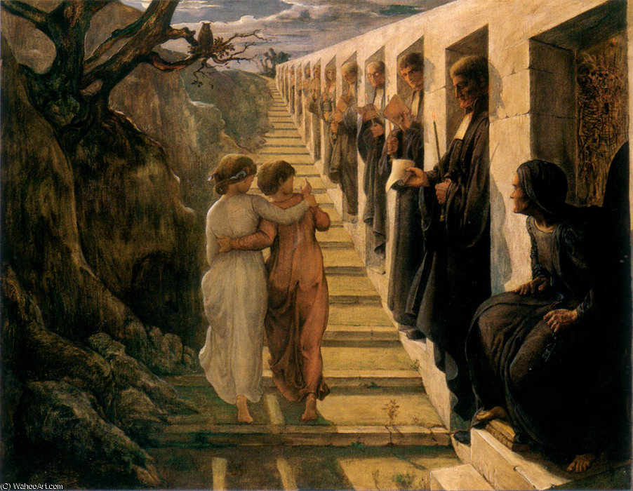 Le Poeme De L Ame 7 Le Mauvais Sentier — Anne François Louis Janmot