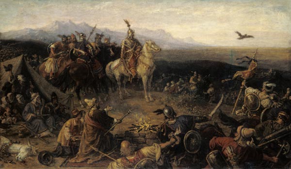 The Magyars Reach Her Settlement Area Of Today For Acquisition — Mór Than