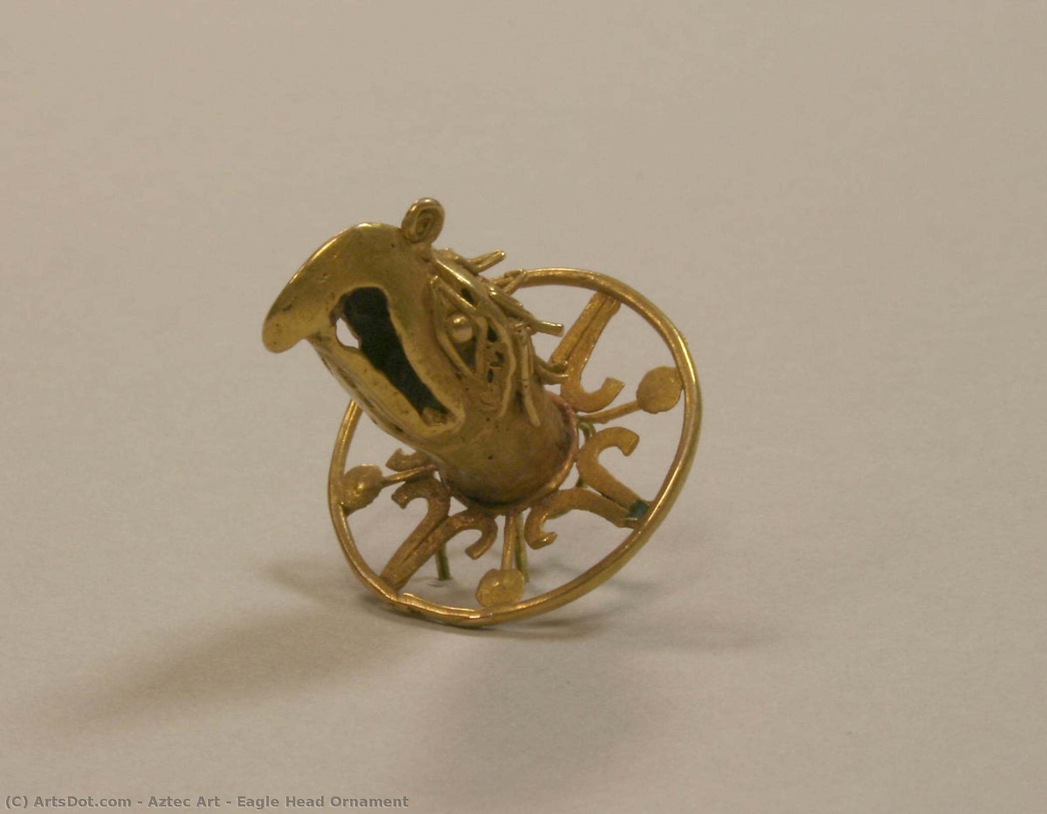 Eagle Head Ornament — Azteken