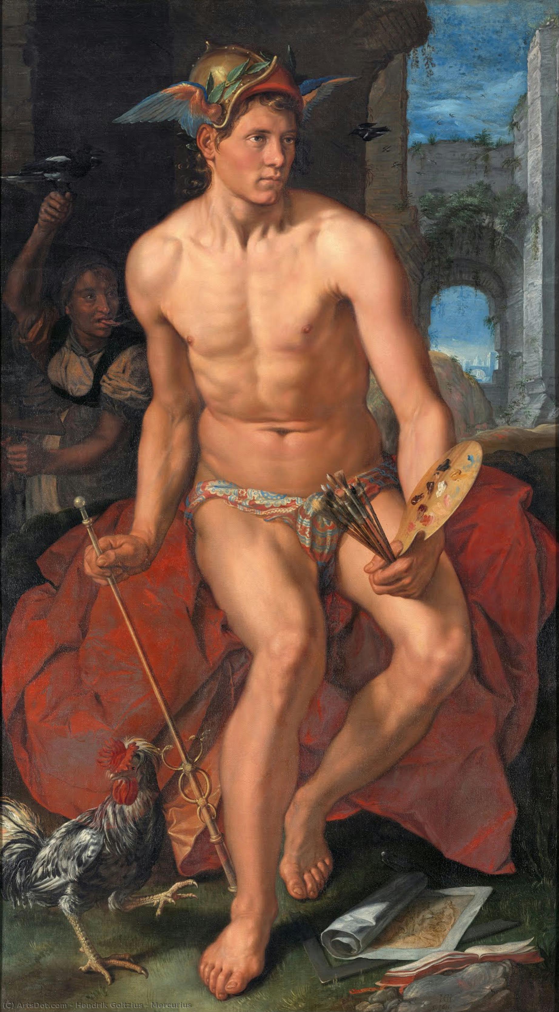 Mercurius — Гендрик Голтциус
