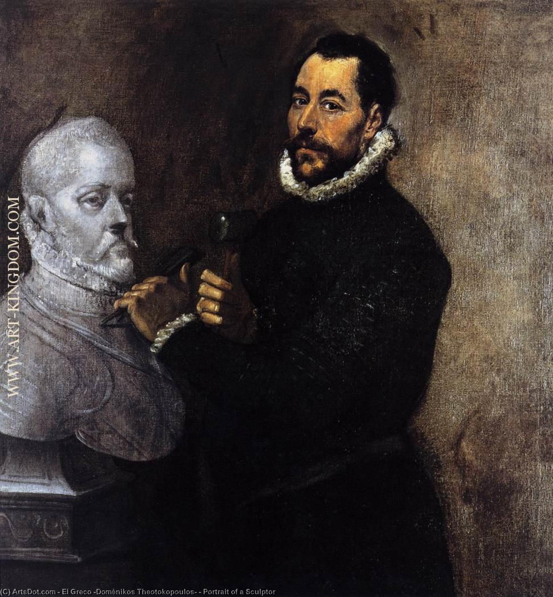 Portrait Of A Sculptor — El Greco