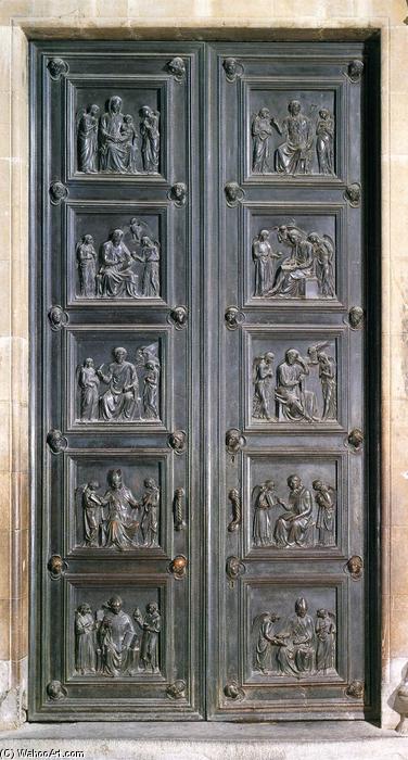 Bronze Doors Of The New Sacristy — Luca Della Robbia
