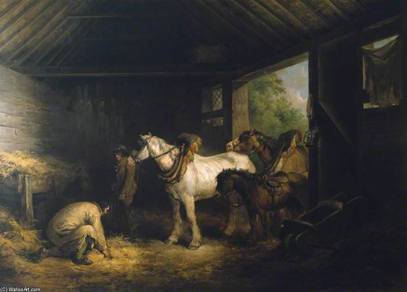 Inside Of A Stable — ジョージ・モアランド