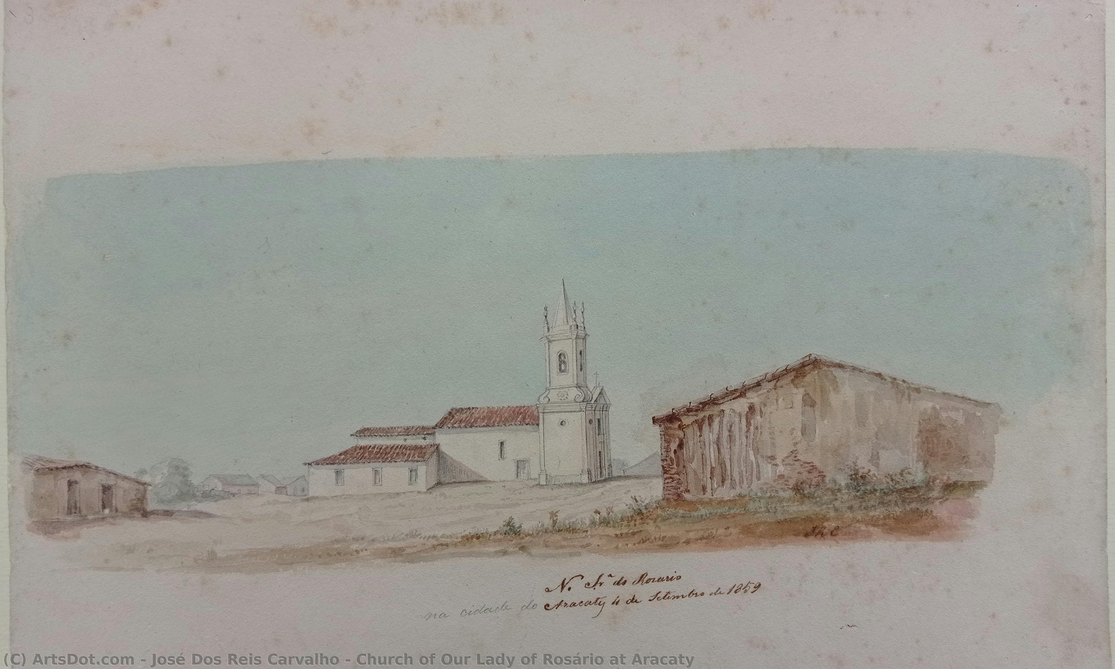 Church Of Our Lady Of Rosário At Aracaty — José Dos Reis Carvalho
