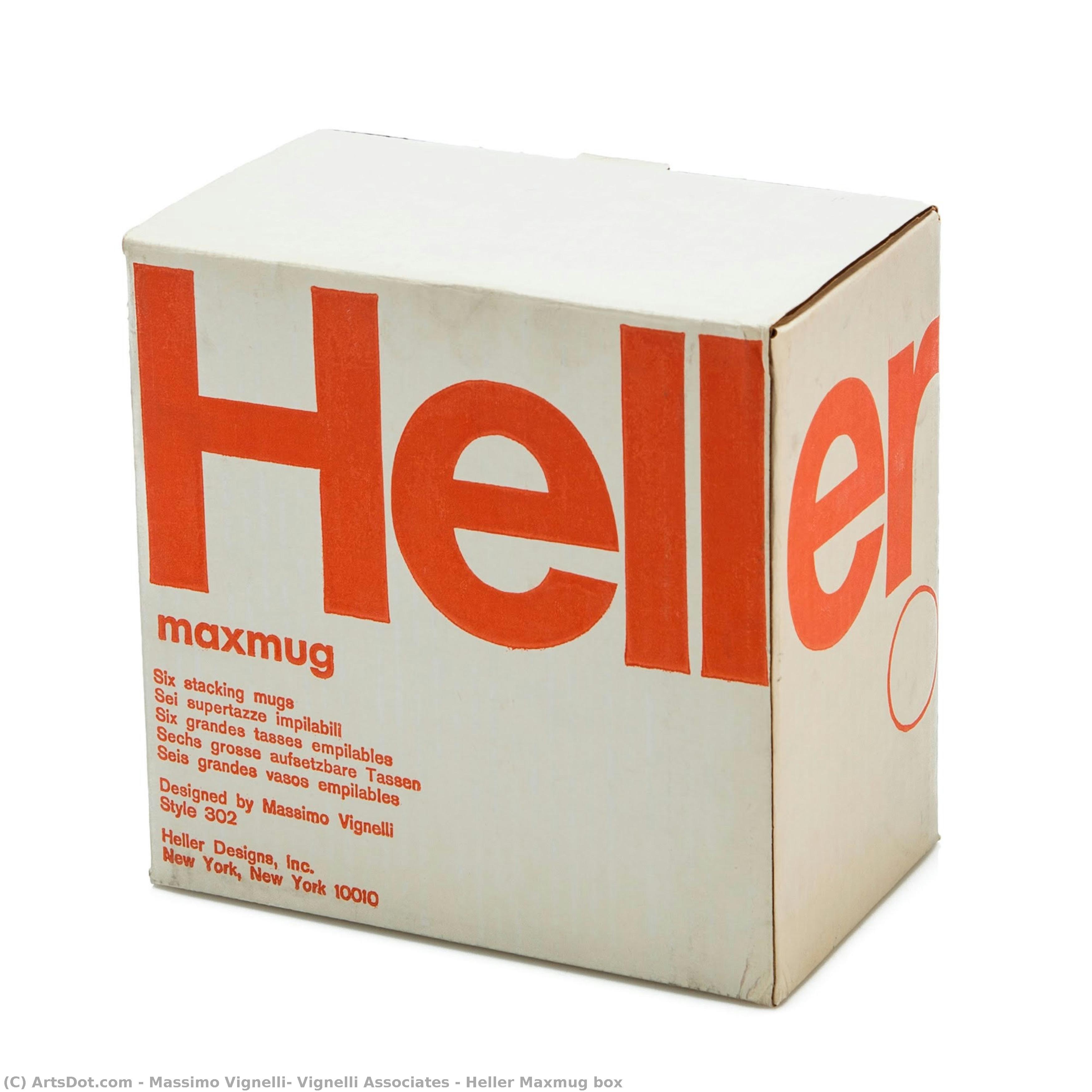 Heller Maxmug Box — Masimo Vinjeli, Vignelli Associates