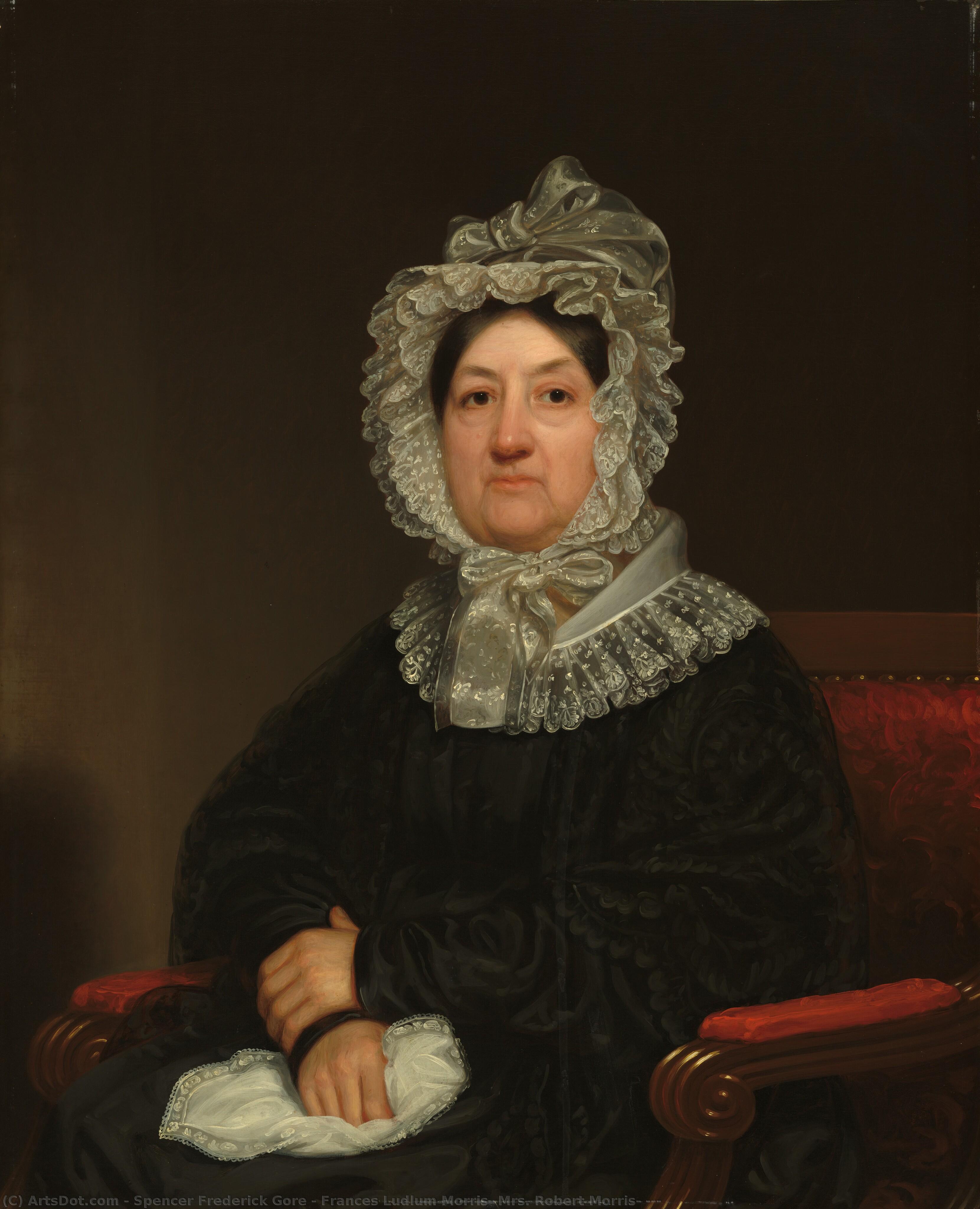 Frances Ludlum Morris (mrs. Robert Morris) (?) — Spencer Frederick Gore