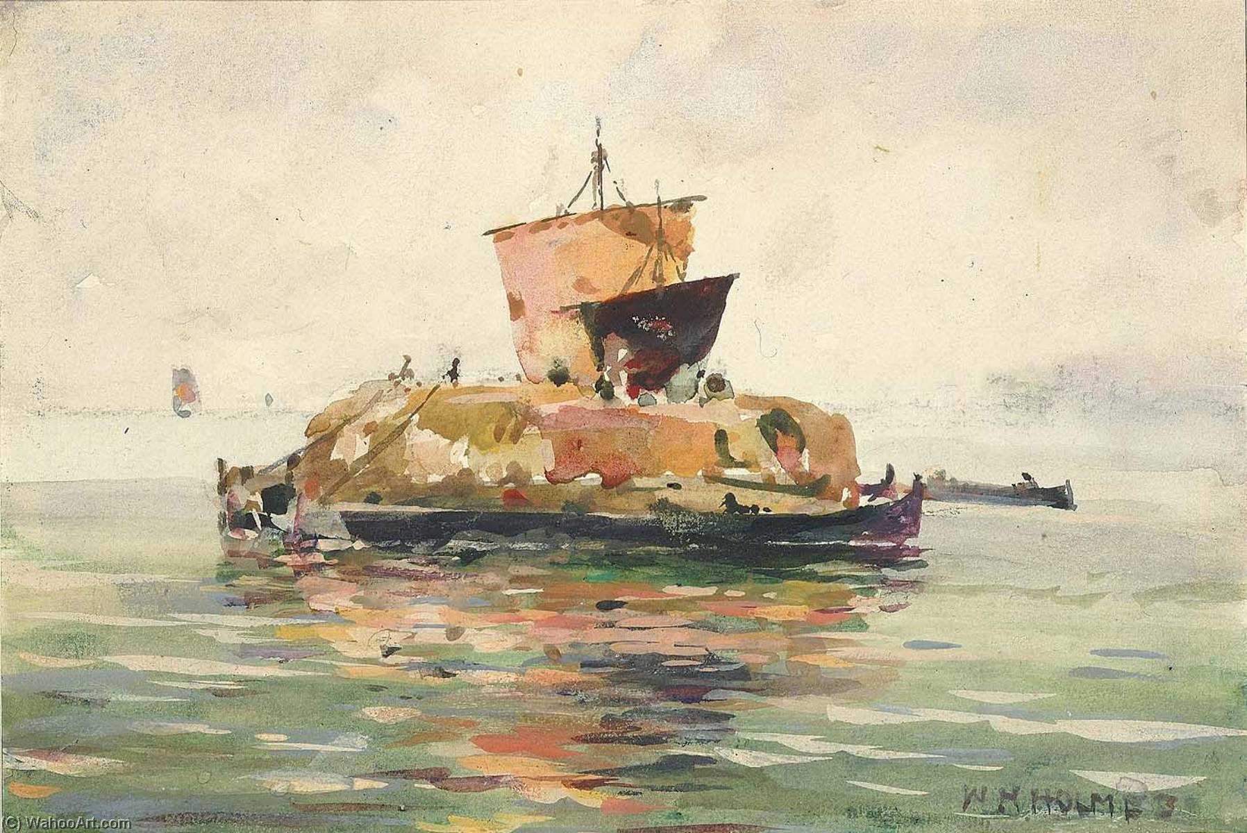 Venetian Freight Boats — William Henry Holmes