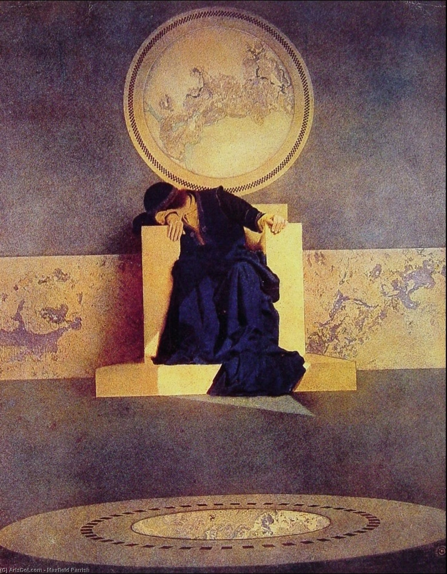 Young King Of The Black Isles — Maxfield Parrish