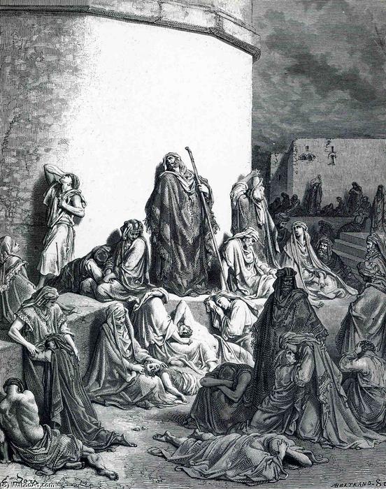 People Mourn Over The Destruction Of Jerusalem — Paul Gustave Doré