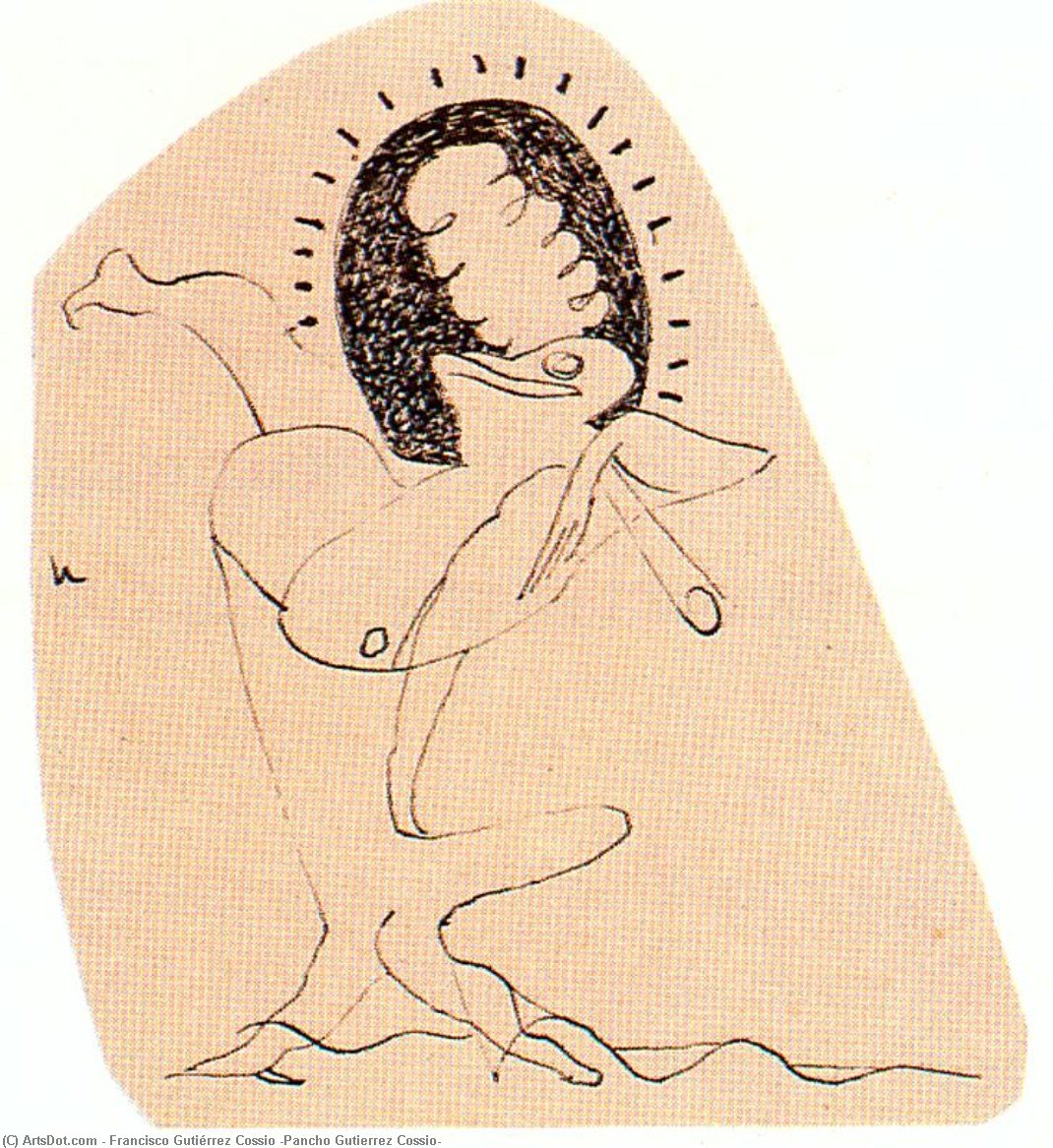 Dibujo — Francisco Gutiérrez Cossio (pancho Gutierrez Cossio)