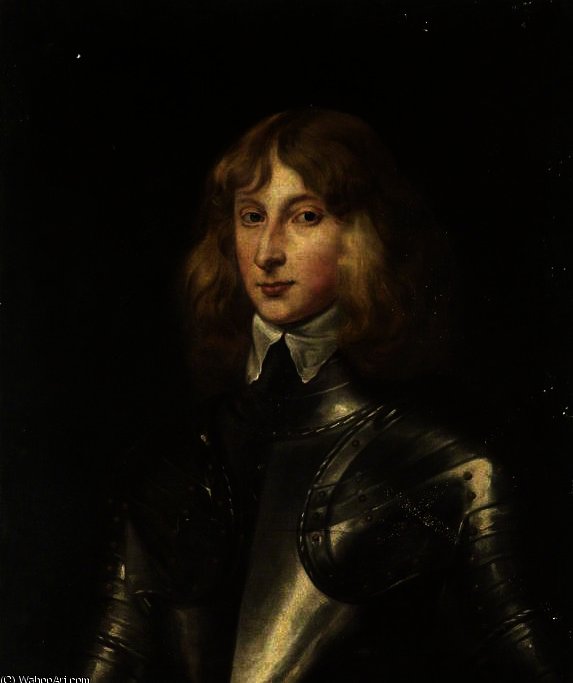 Portrait Of A Young Man In Armour — Sir Anthony Van Dyck