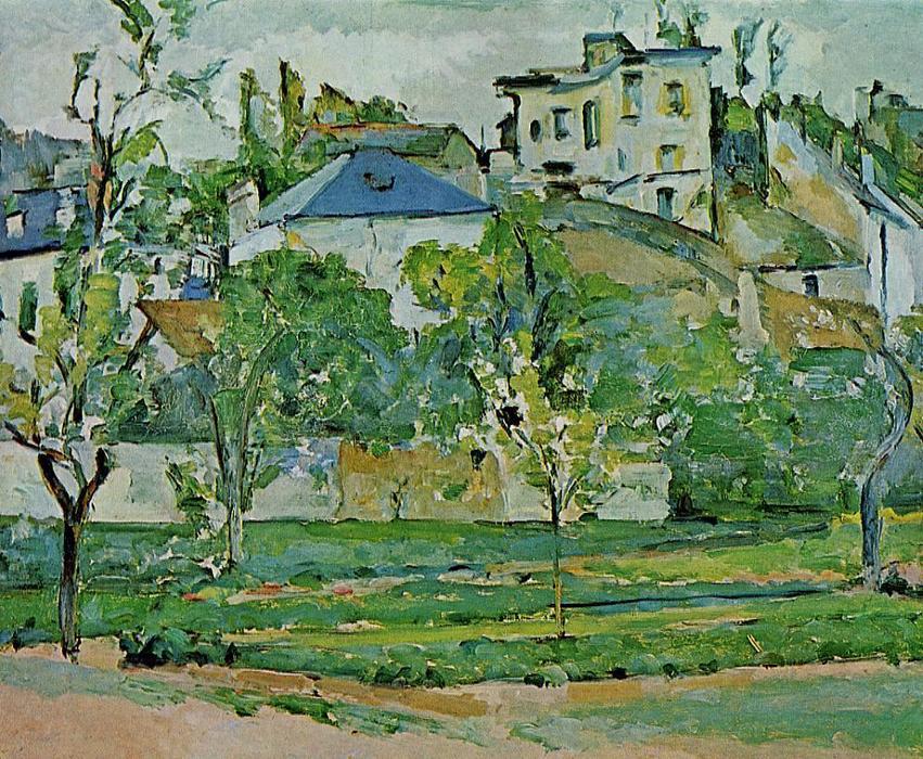 Orchard In Pontoise — Paul Cézanne