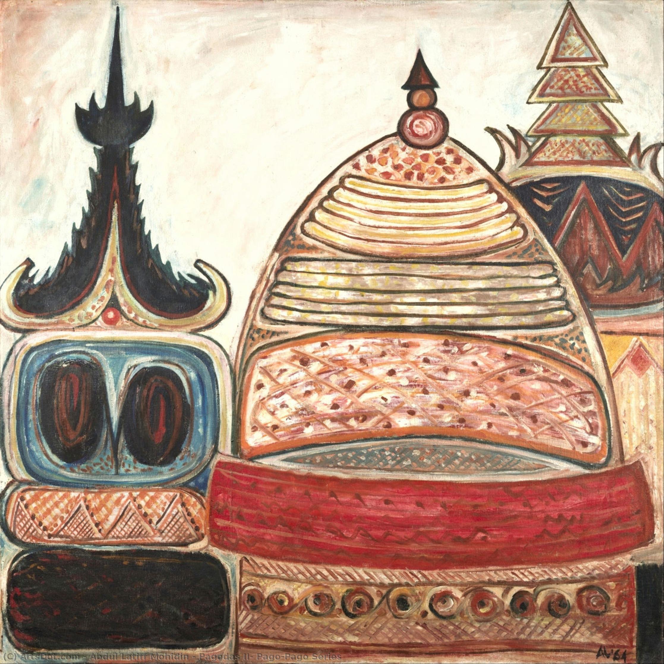 Pagodas Ii, Pago-pago Series — Abdul Latiff Mohidin