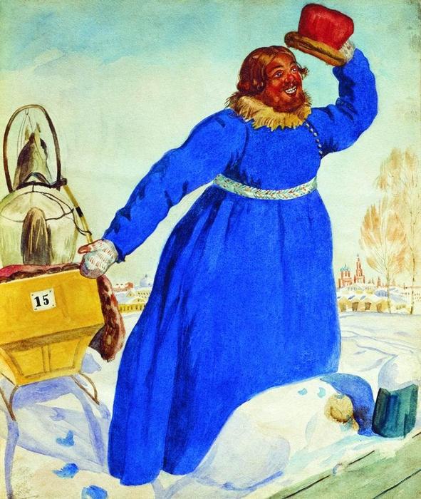 Coachman — Boris Michailowitsch Kustodijew