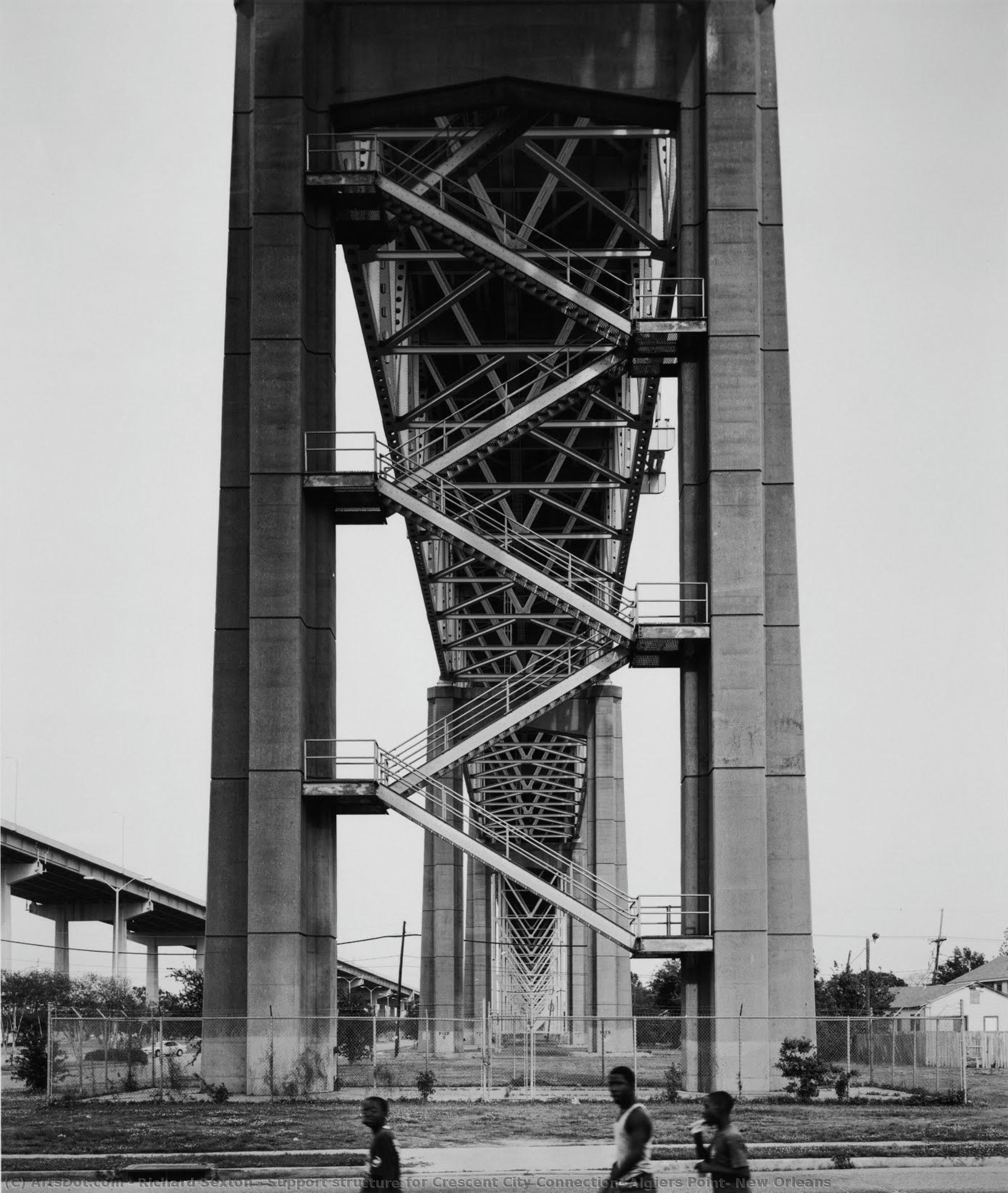 Support Structure For Crescent City Connection; Algiers Point, New Orleans — Ričard Sekston