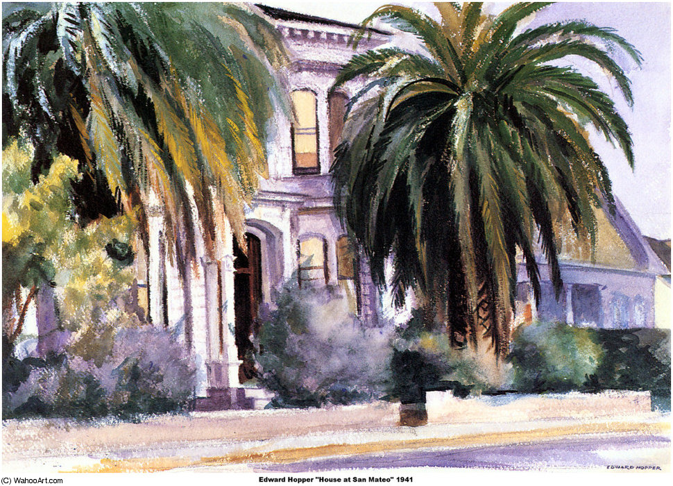 House At San Mateo — Эдвард Хоппер
