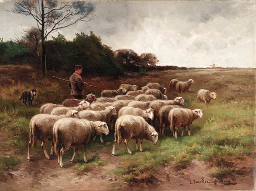 Out To Pasture — Cornelis Van Leemputten