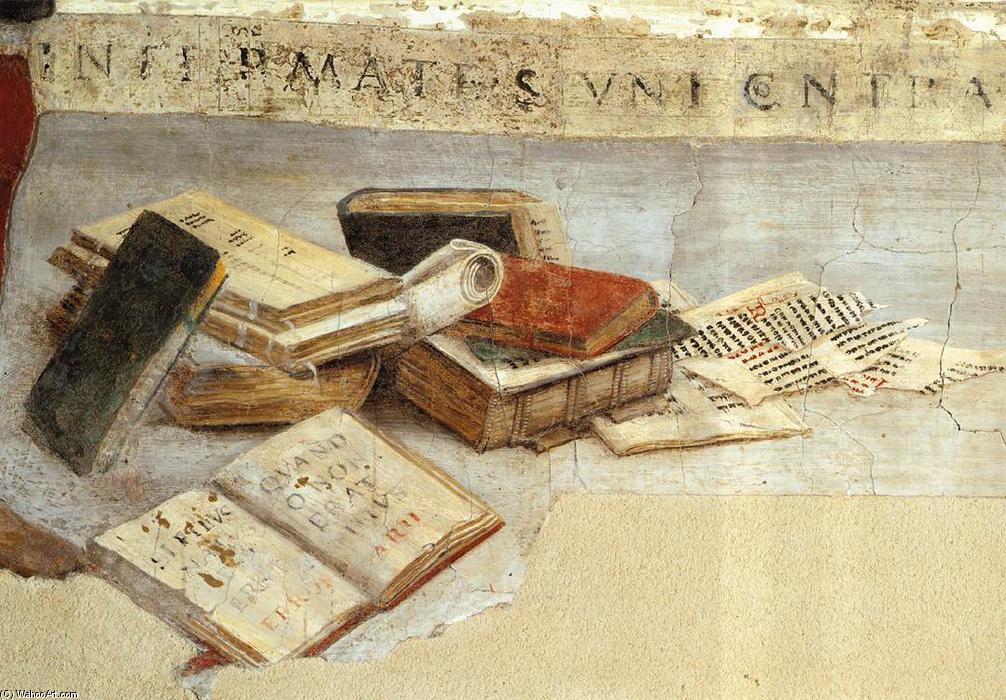 Triumph Of St Thomas Aquinas Over The Heretics (detail) (11) — Filippino Lippi
