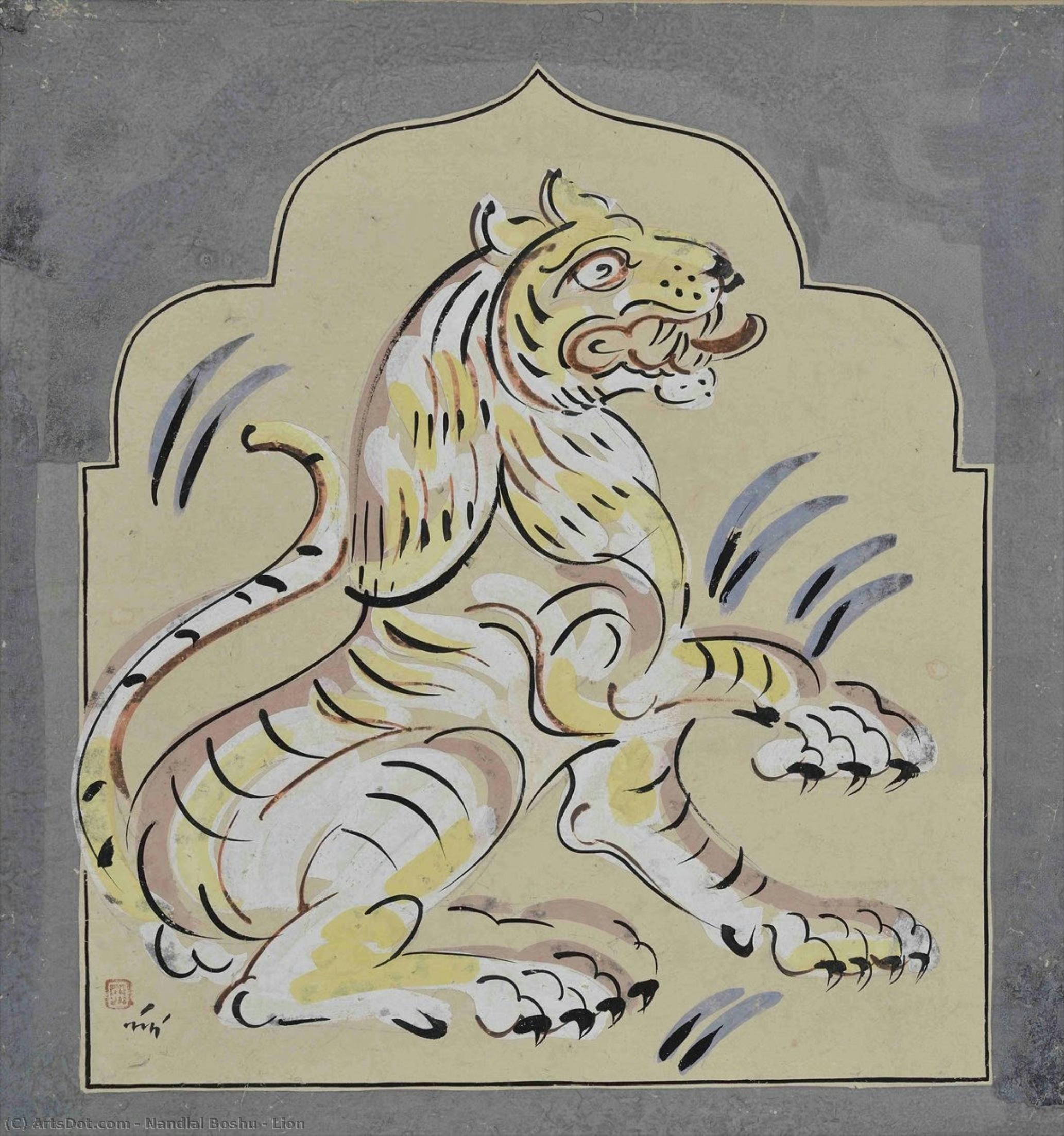 Lion — Nandlal Boshu