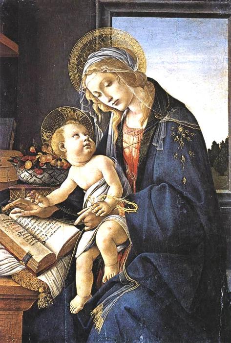 La Virgen Del Libro (madonna Del Libro) — Sandro Botticelli