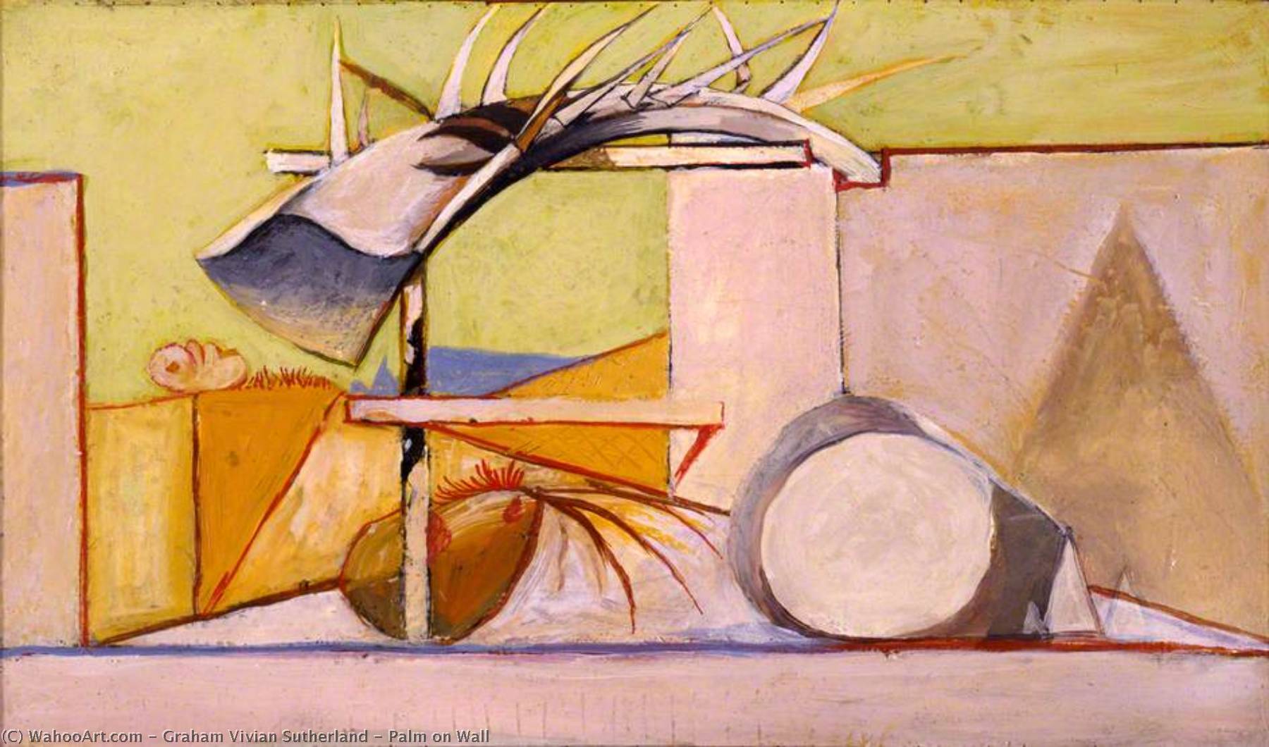 Palm On Wall — Graham Vivian Sutherland