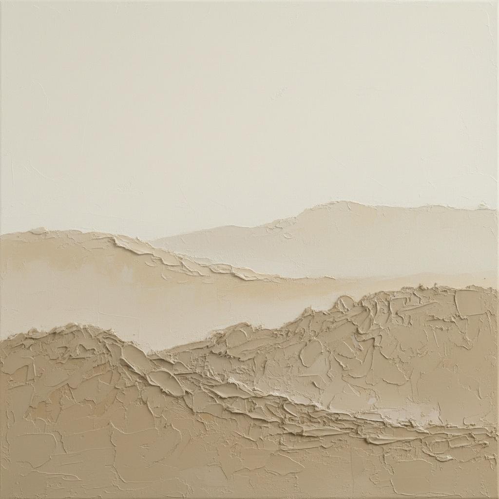 Monolithische Stille: Eine Skulpturale Studie Aus Ätherischem Sand Und Zeitlosen Horizonten — David Moreau