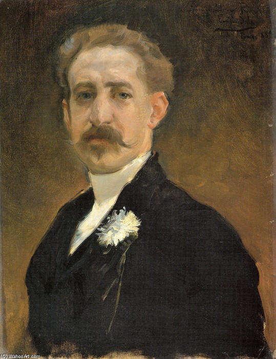 Retrato De Hombre — Emilio Sala Y Frances