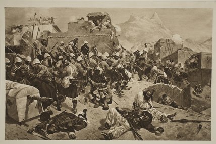 Candahar - The 92nd Highlanders - — Richard Caton Woodville