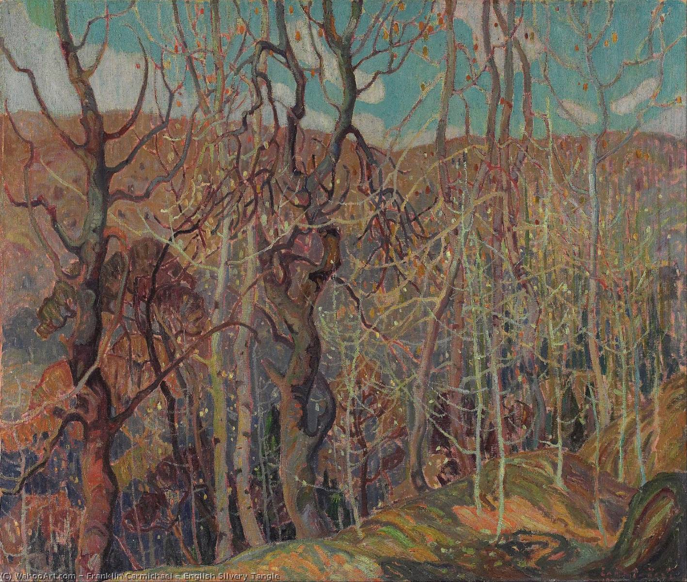 English Silvery Tangle — Franklin Carmichael
