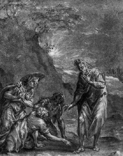 Jésus Apparaissant Aux Saintes Femmes — Dirck Barendsz