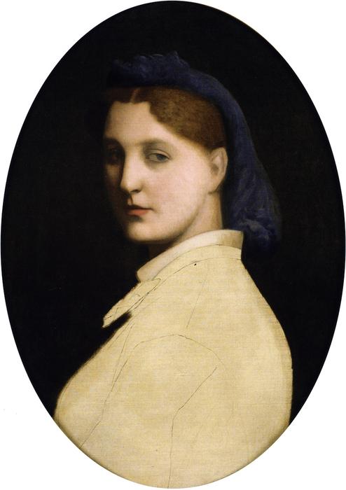 Portrait Of A Lady (marie Gérôme, Née Goupil — Jean-léon Gérôme
