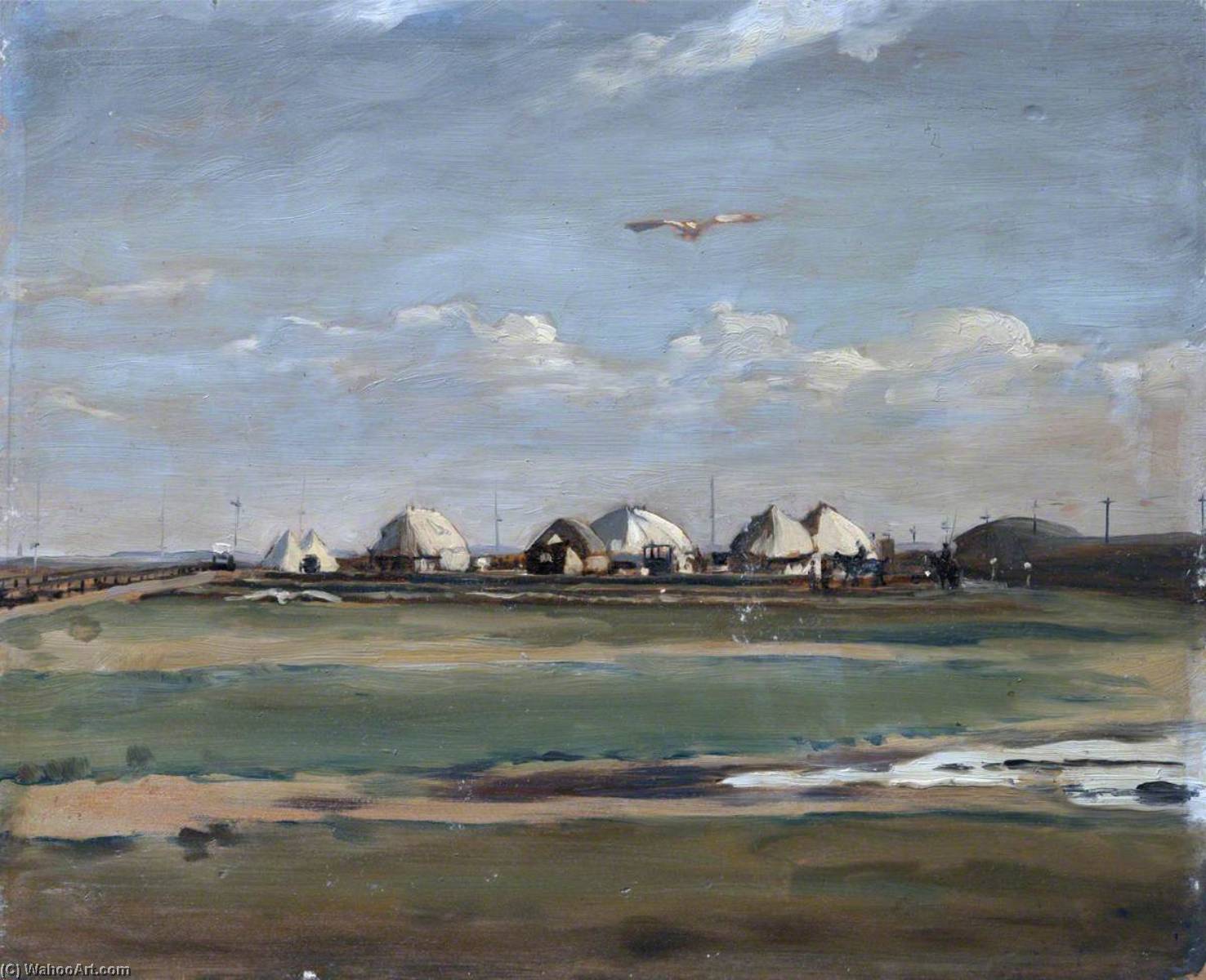 The Royal Army Medical Corps In Training, Blackpool The Officers' School Of Instruction — John Hodgson Lobley