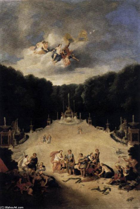 View Of The Arch Of Triumph Grove — Jean Ii Cotelle