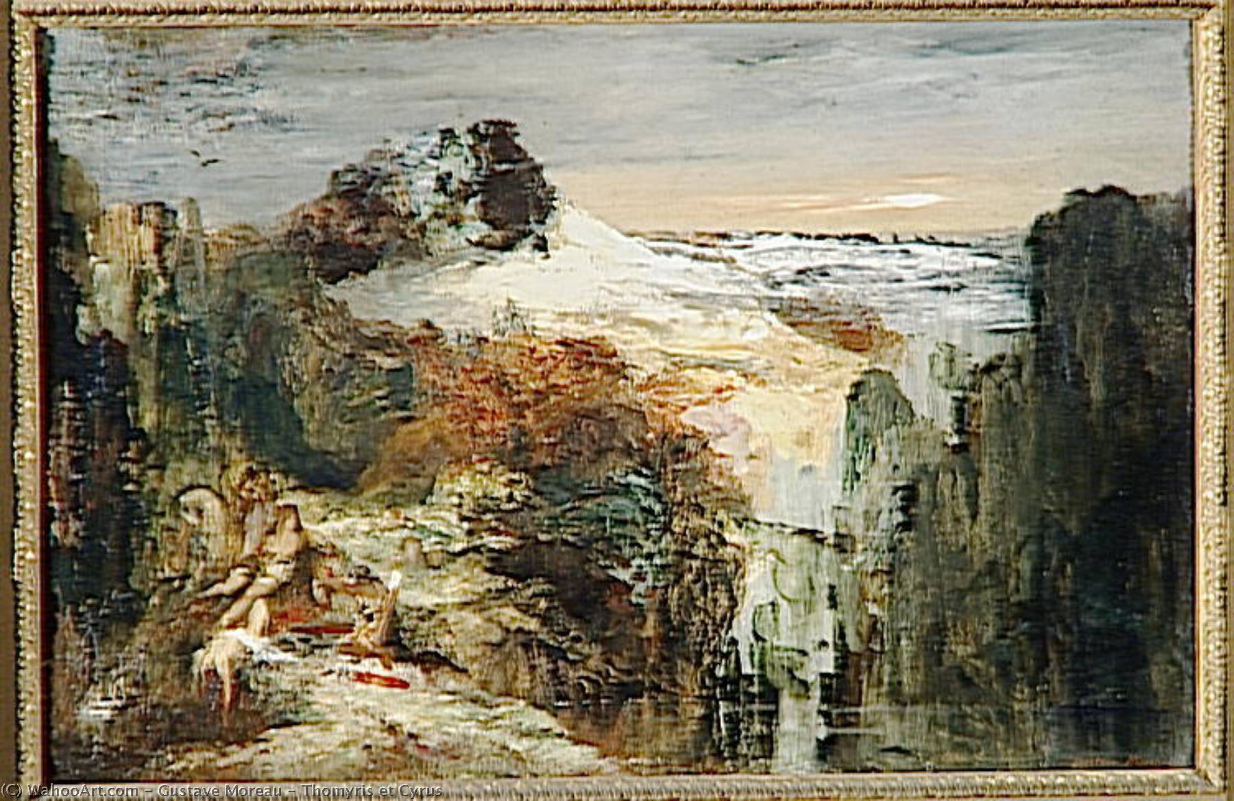 Thomyris Et Cyrus — Gustave Moreau