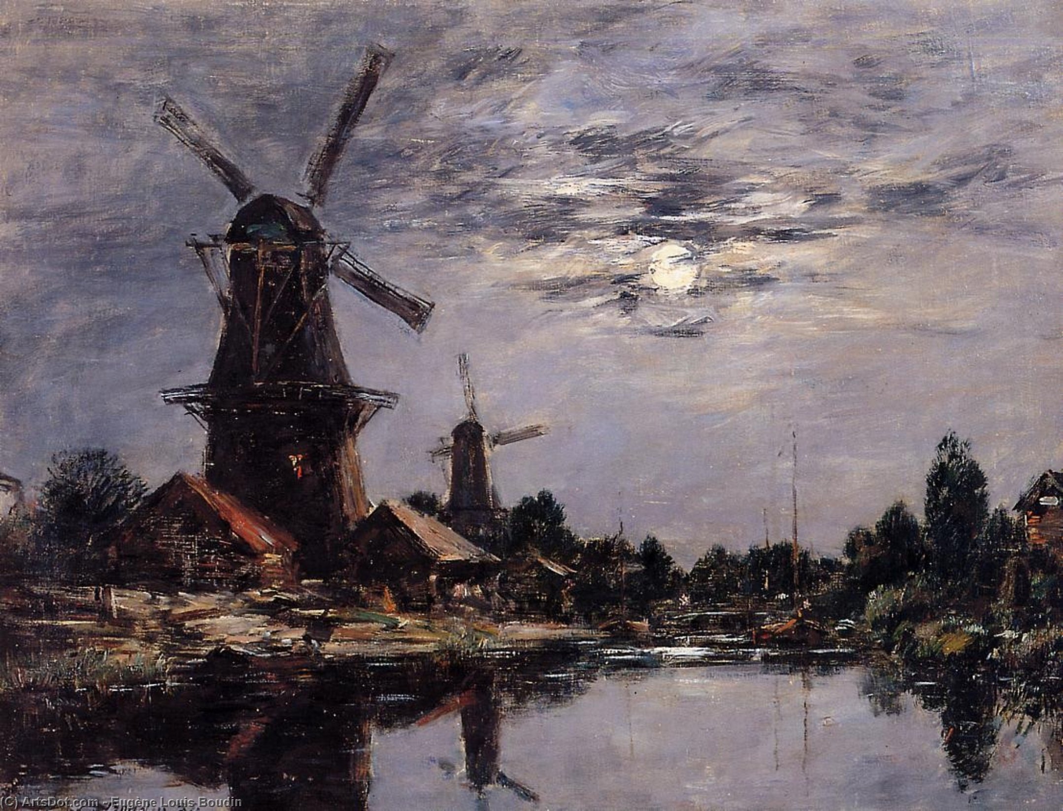 Dutch Windmills — エギュヌ・ルイユ・ブドアン