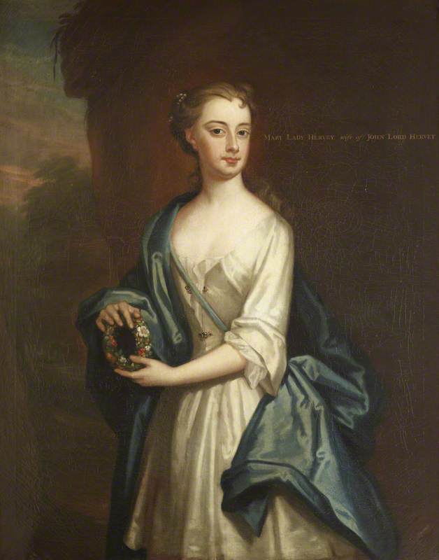 Mary ('molly') Lepel (1700–1768), Lady Hervey (after Godfrey Kneller) — John Fayram
