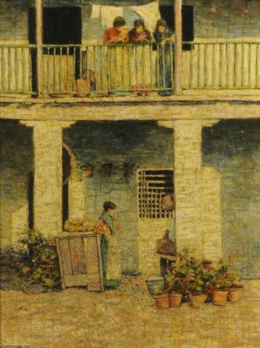 On The Balcony — Mortimer Luddington Menpes