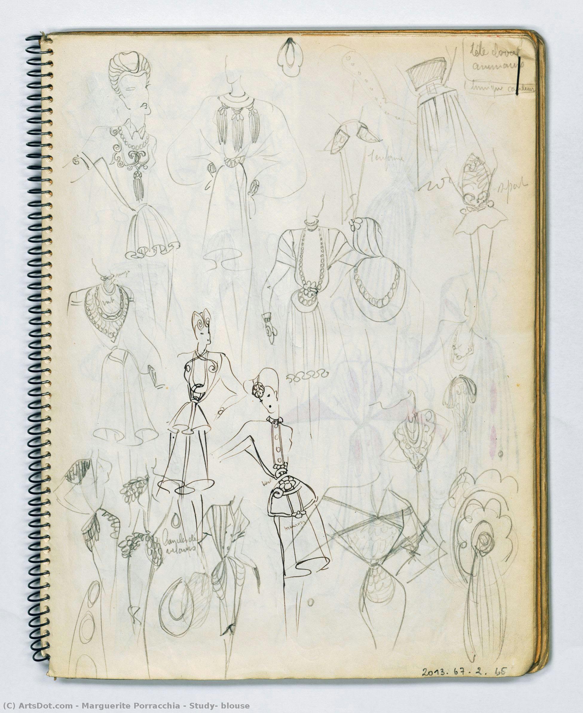 Study: Blouse — Marguerite Porracchia