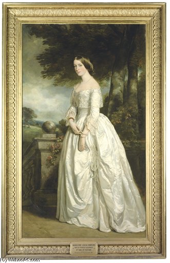 Portrait Of Louisa Madeleine Keith-falconer — Sir Francis Grant
