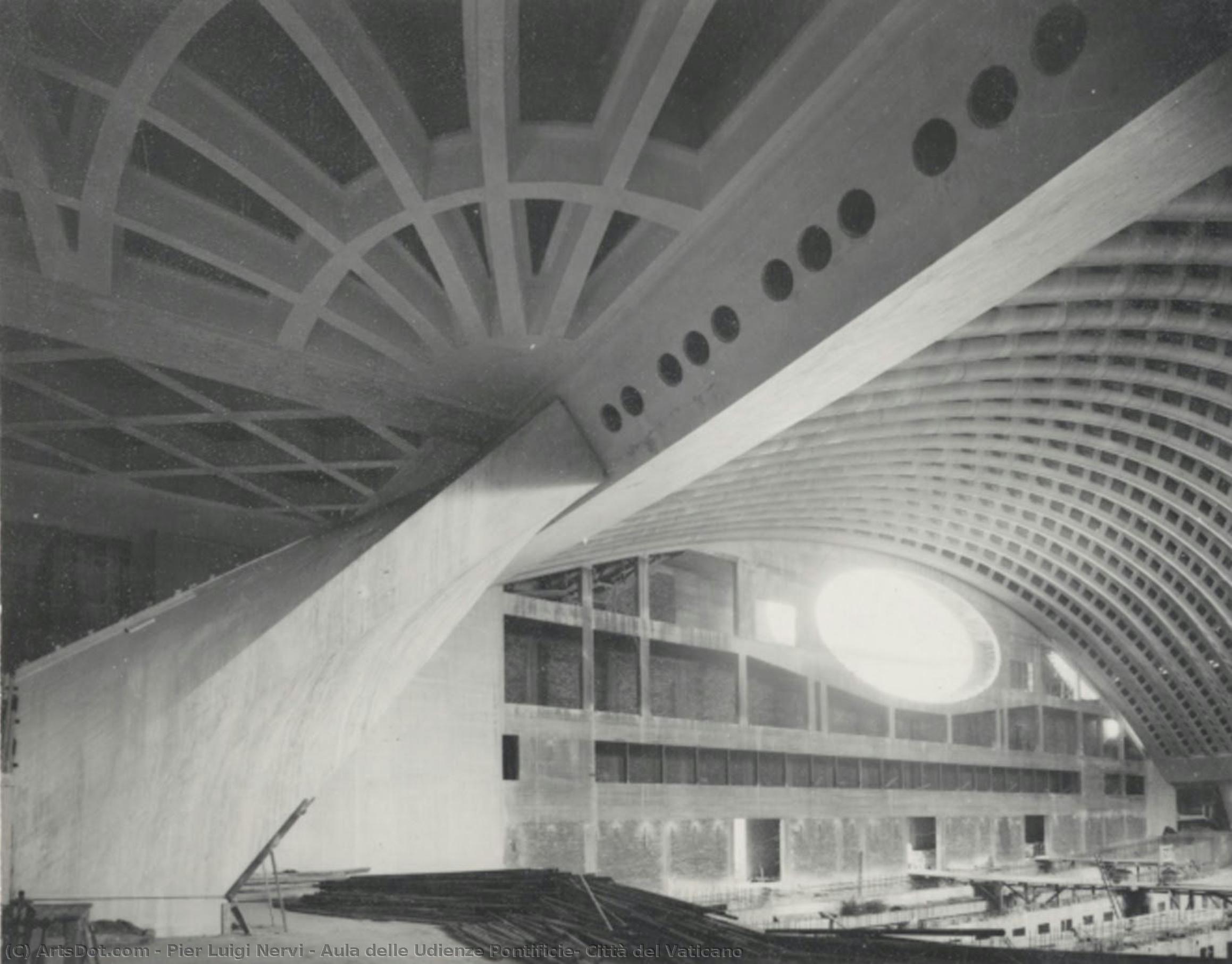 Aula Delle Udienze Pontificie, Città Del Vaticano — Pier Luigi Nervi