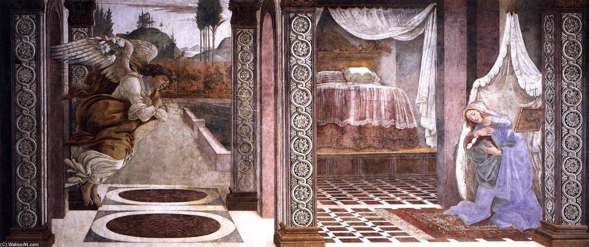 El Anunciación — Sandro Botticelli