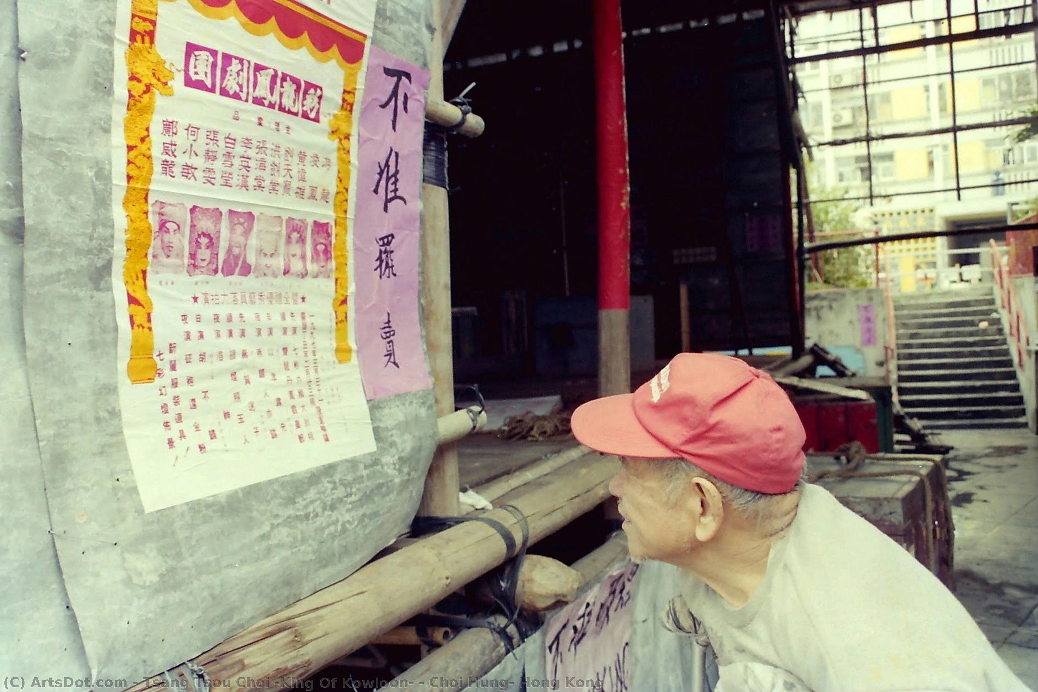 Choi Hung, Hong Kong — Tsang Tsou Choi (king Of Kowloon)
