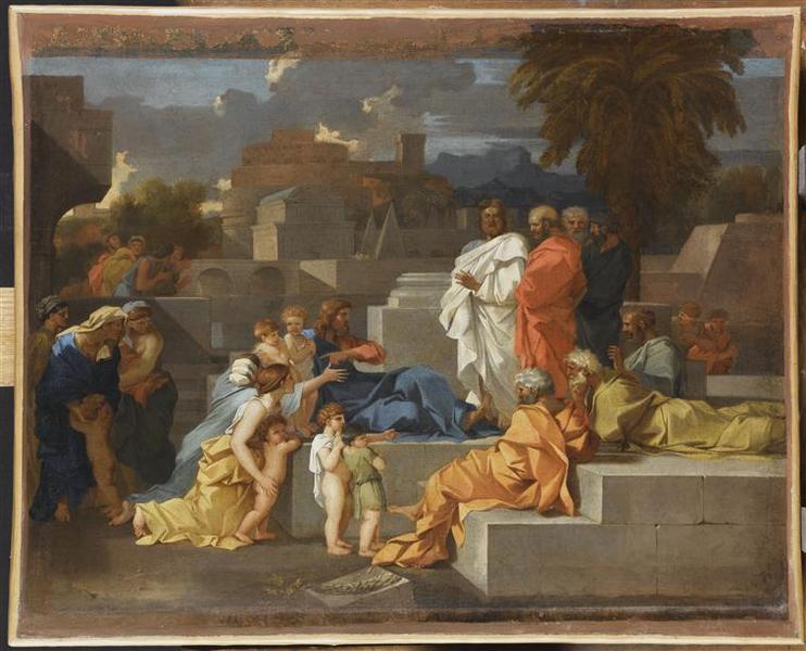 Le Christ Et Les Enfants — Sébastien Bourdon